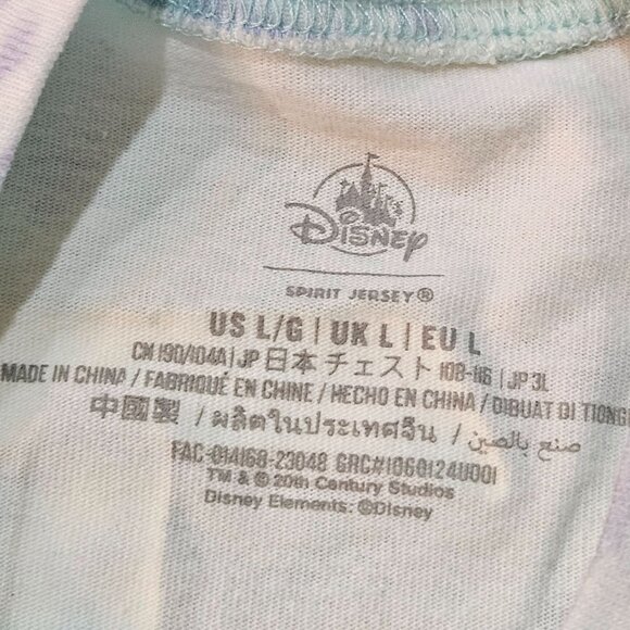 Disney Avatar Spirit Jersey The Way Of Water Large Turqoise 2023 Tie-Die - Picture 11 of 12